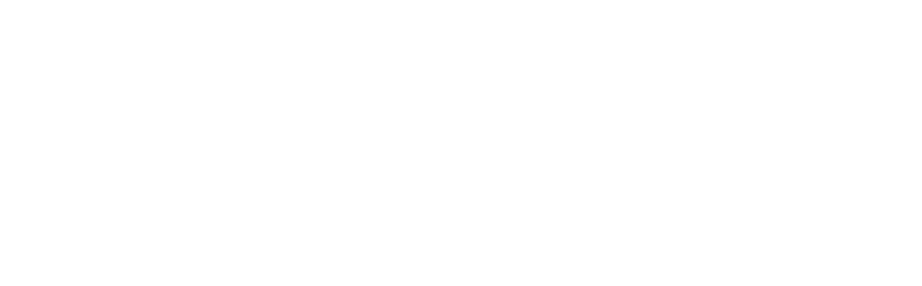 Teknovate Consulting Parters White Logo