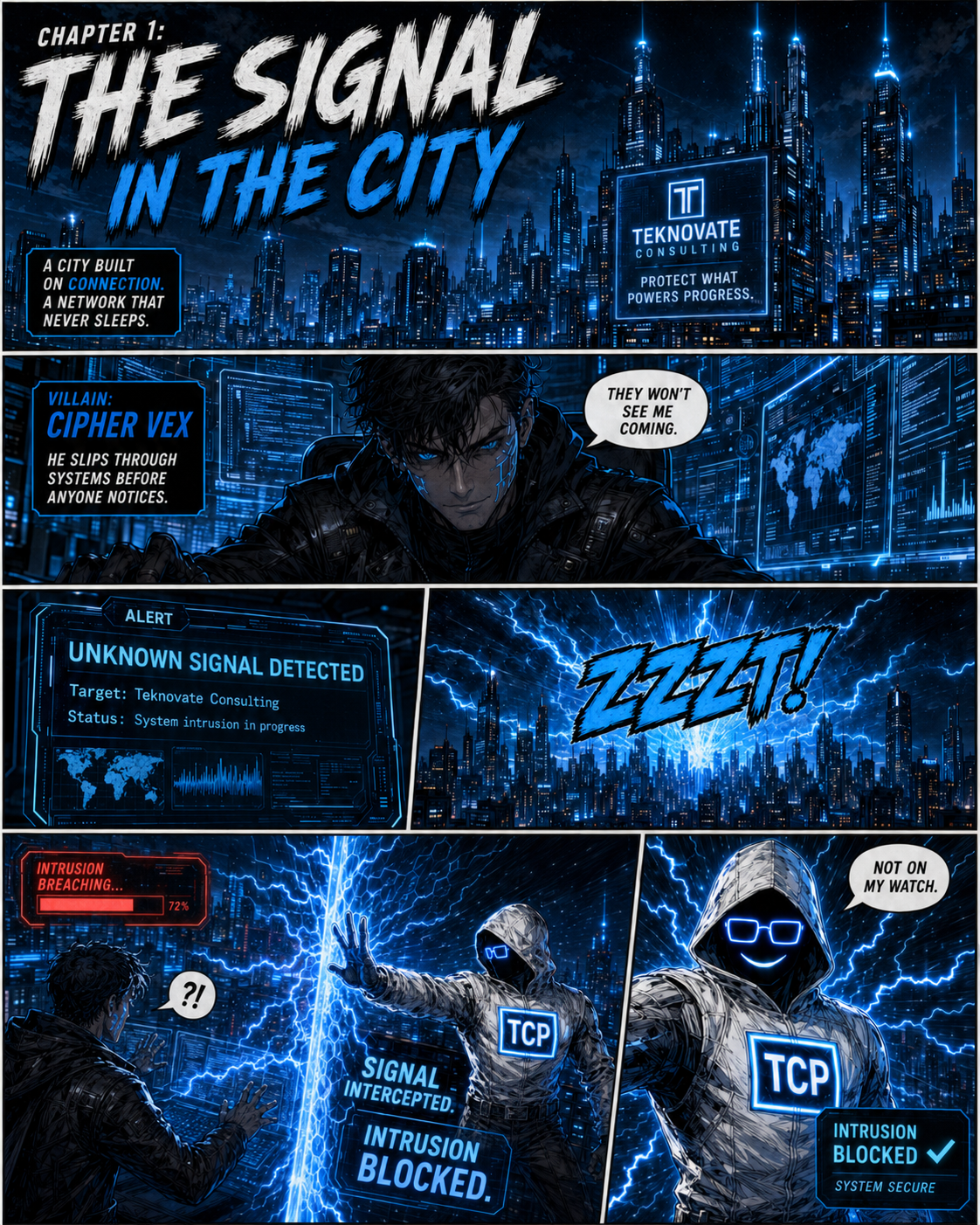 Chapter 1: The Signal in the City comic